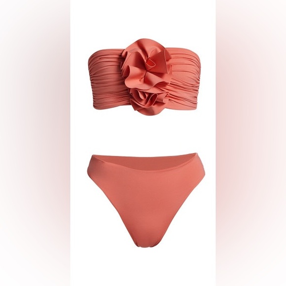 Maygel Coronel Melao Ruffled Bikini - Picture 1 of 12